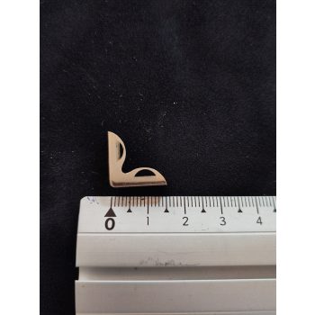 Sarokdísz kicsi ezüst áttört